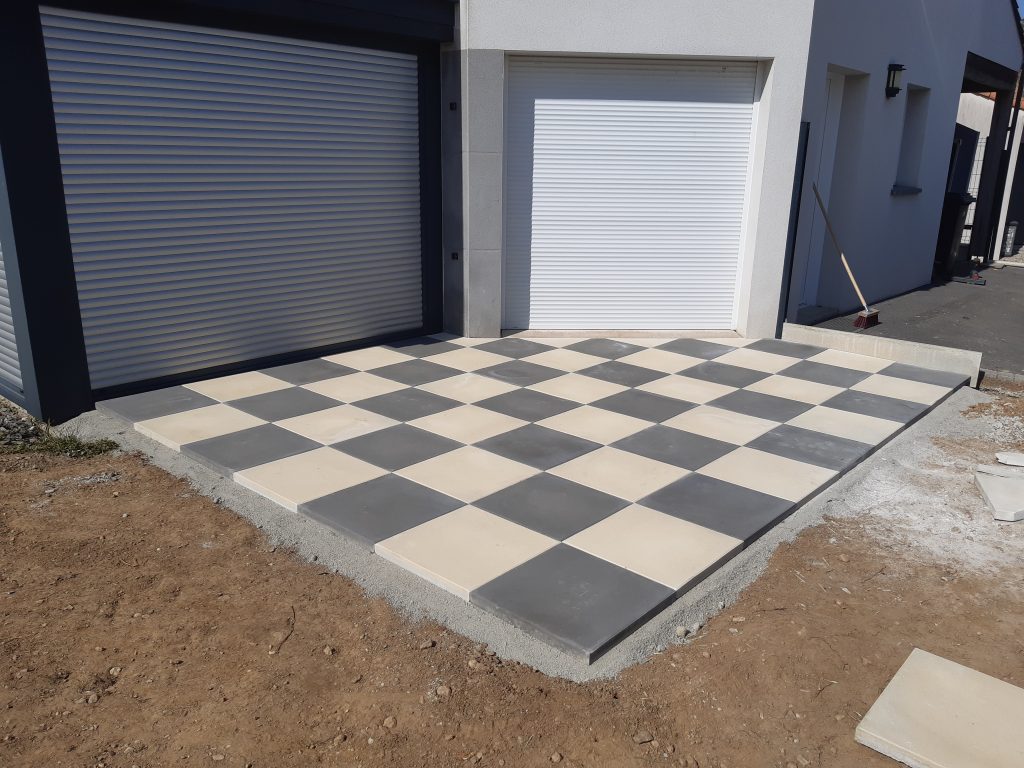 Terrasse Dalles sur sable Pornic