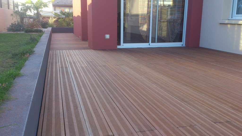 Terrasse bois exotique St-Michel Tharon