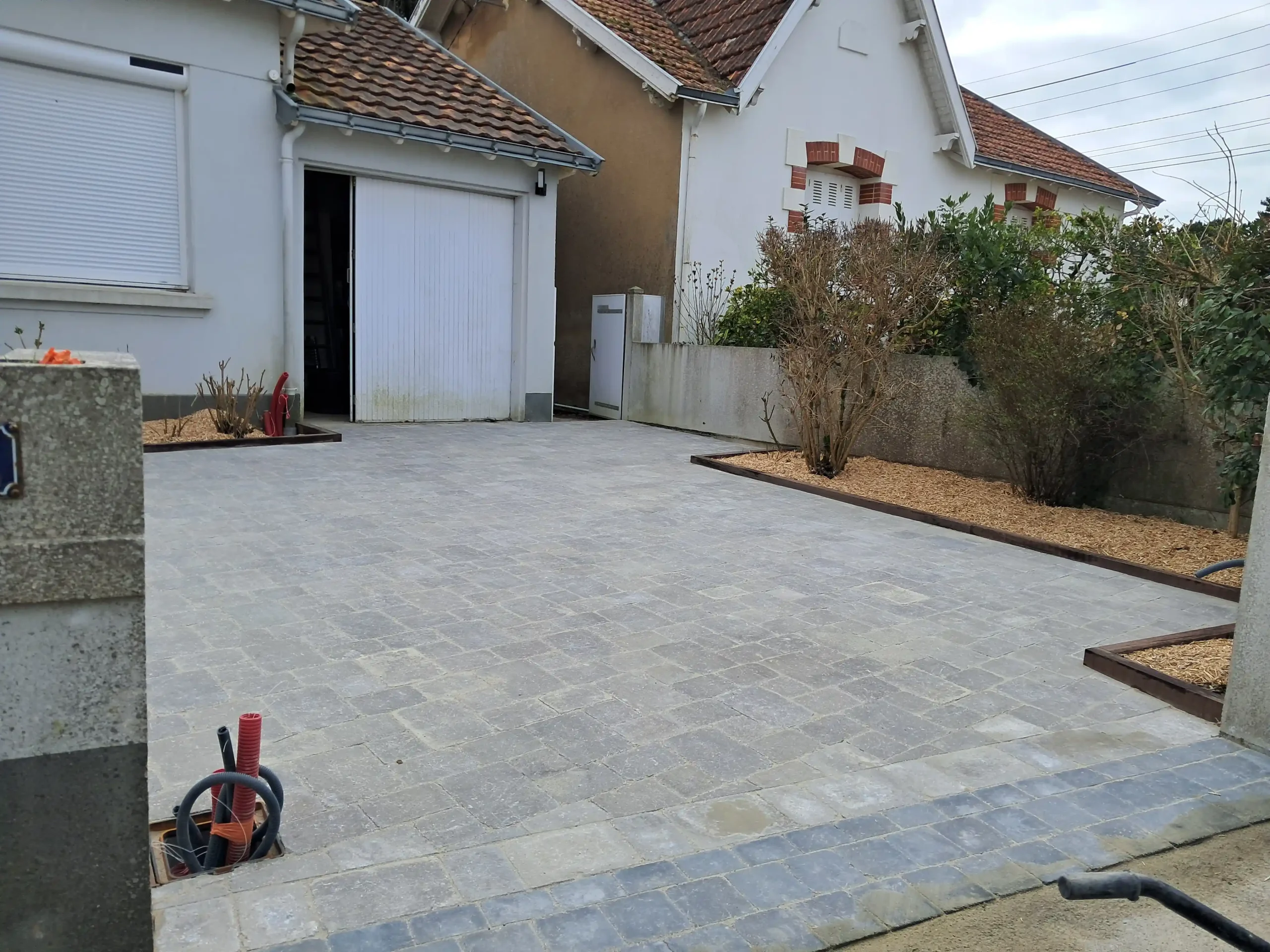Entrée : Pavés New Hedge